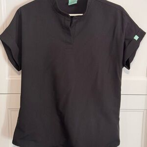 Black Women's Scrub Top Garde Malade